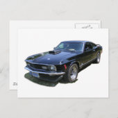 Mustang briefkaart (Voorkant / Achterkant)