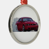 Mustang Cobra Burnout 2004 Metalen Ornament (Rechts)
