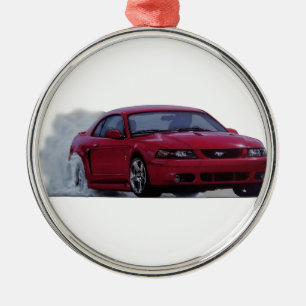 Mustang Cobra Burnout 2004 Metalen Ornament