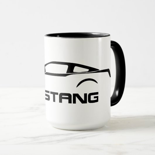 Mustang Coffee Mug (Devant droit)