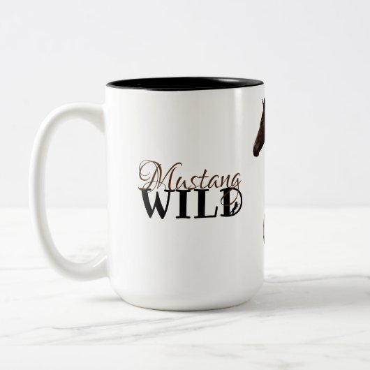 Mustang Colt Beverage Mok met "Diablo" (Links)