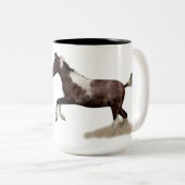 Mustang Colt Beverage Mug avec "Diablo" (Devant droit)