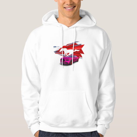 Mustang Customizer Mannen Hoodie (Voorkant)