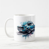 Mustang Fastback café Mug (Gauche)