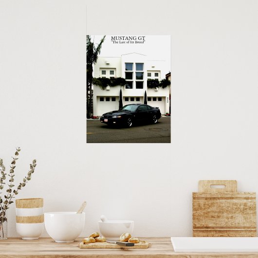 Mustang GT Poster (Keuken)