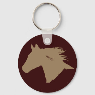 Mustang Horse Head Sleutelhanger