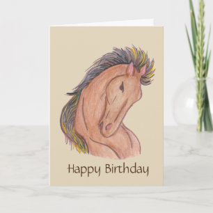 Mustang Horse Kaart