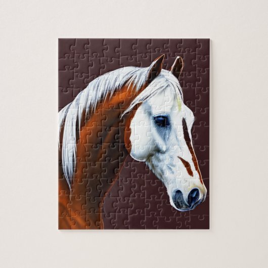 Mustang Horse Legpuzzel (Verticaal)