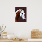 Mustang Horse Poster (Keuken)