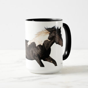 Mustang Mug sauvage, Légende "Domino"