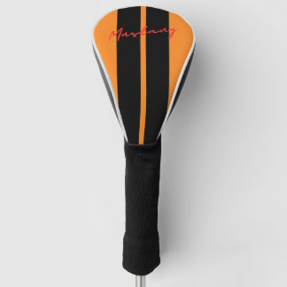 Mustang Oranje Golf Club Hoesje Golfheadcover