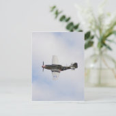 Mustang P51 Briefkaart (Staand voorkant)