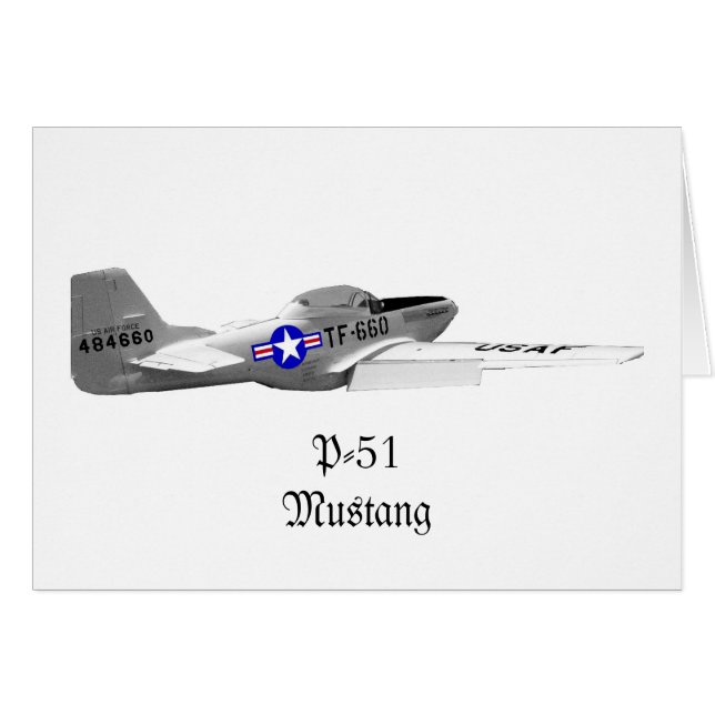Mustang, P-51Mustang (Devant horizontal)