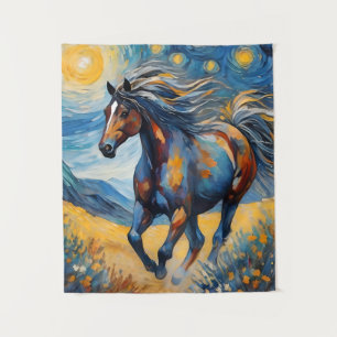 Mustang Paard Tapestry Wandkleed