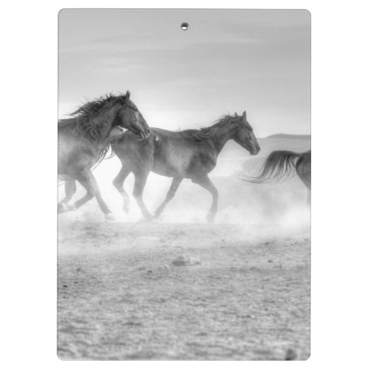 Mustang Run Klembord (Achterkant)