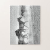 Mustang Run Legpuzzel (Verticaal)