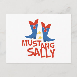 Mustang Sally Briefkaart