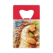 mustang stallion kredietkaart flessenopener (Voorkant)