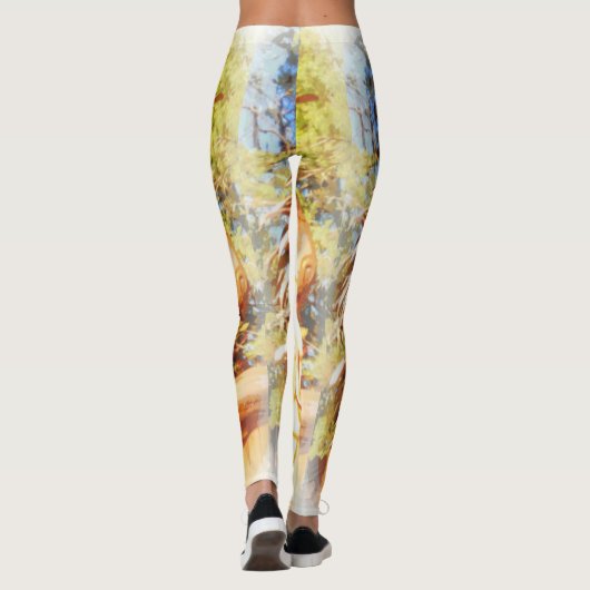 mustang stallion leggings (Achterkant)