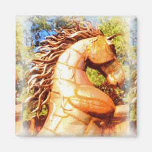 mustang stallion magneet