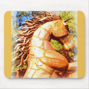 mustang stallion muismat