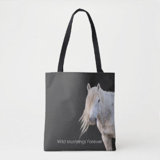 Mustangs sauvages pour le Sac fourre-tout
