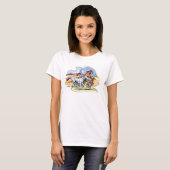 Mustangs T-shirt (Voorkant volledig)
