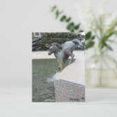 Mustangs van Las Colinas # 18 Briefkaart (Staand voorkant)