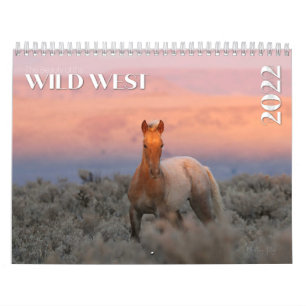 MustangWild's kalender van 12 maanden voor 2022