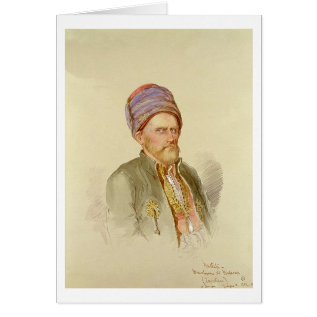 Mustapha - musulman de Batum, c.1852 (Devant)