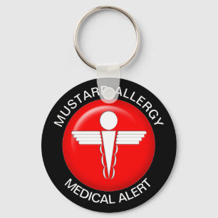 Mustard Allergy Sleutelhanger