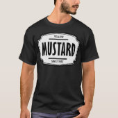 Mustard Condiment Simple Easy Halloween Matching C T-shirt (Voorkant)