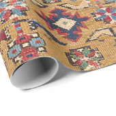 Mustard Southwestern Colorful Cadeaupapier (Rol Hoek)