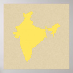 Mustard Spice Moods India Poster