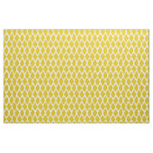 Mustard Yellow Ogee Pattern Stof (Fat Quarter)