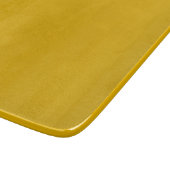 Mustard Yellow Solid Color Snijplank (Hoek)