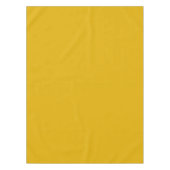 Mustard Yellow Solid Color Tafelkleed (Voorkant)