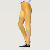 Mustard Yellow Swirls Leggings (Links)