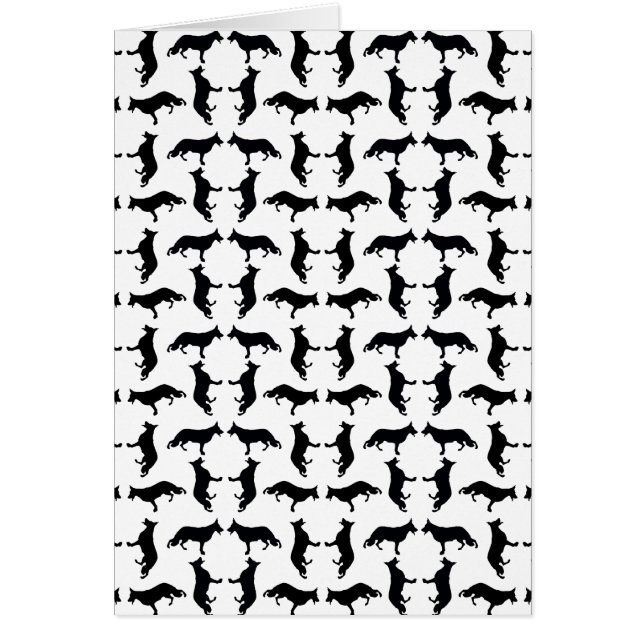 Muster Duitse Herder (Voorkant)