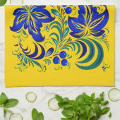 Muster im ukrainischen Volksstil Theedoek (Gevouwen)