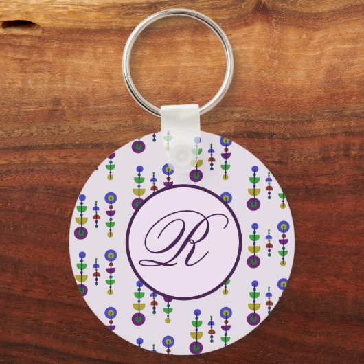 Muster personalisiert sleutelhanger (Voorkant)