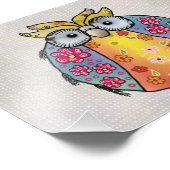 Mustereule Foto Afdruk (Hoek)