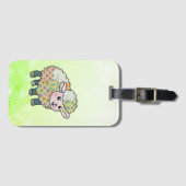 Musterlämmchen  bagagelabel (Voorkant (horizontaal))