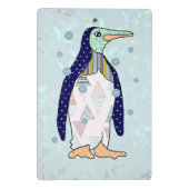 Musterpinguin mini klembord (Achterkant)