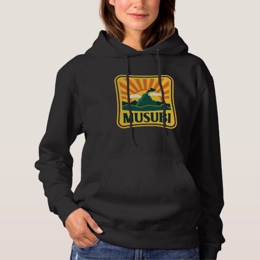 Musubi Hawaii Volcano Hoodie (Voorkant)