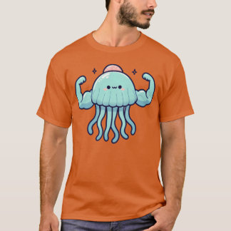 Musular Animal Series jellyfish T-shirt