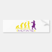 mutageen bumpersticker (Voorkant)