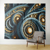 Mutant 1 wandtapijt wandkleed (In Situ (horizontaal))