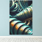 Mutant 2 Canvas (Insitu (Houten vloer))