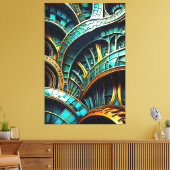 Mutant 4 Canvas Afdruk (Insitu (Woonkamer))